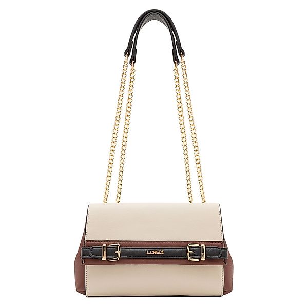 L. CREDI Schultertasche Olivette, Polyurethan günstig online kaufen
