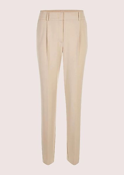 MADELEINE Bundfaltenhose "Chinohose Konische Businesshose mit Stretch-Komfo günstig online kaufen