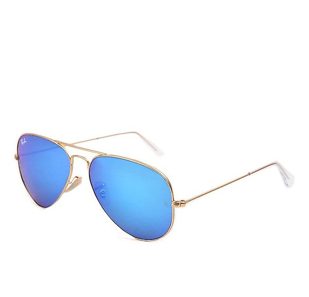 Ray-Ban Sonnenbrille Ray-Ban Aviator Large RB3025 112/17 Matte Arista Grey günstig online kaufen