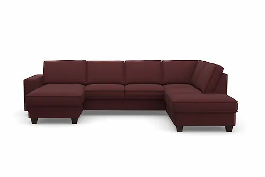 Home affaire Wohnlandschaft »County U-Form« wahlweise Ottomane links oder r günstig online kaufen