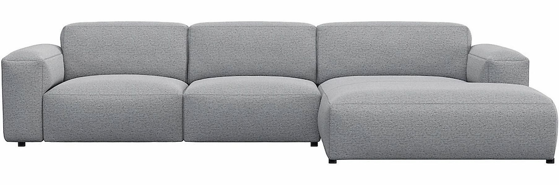 FLEXLUX Ecksofa "Lucera bequem und komfortabel durch hochwertigen Sitzaufba günstig online kaufen