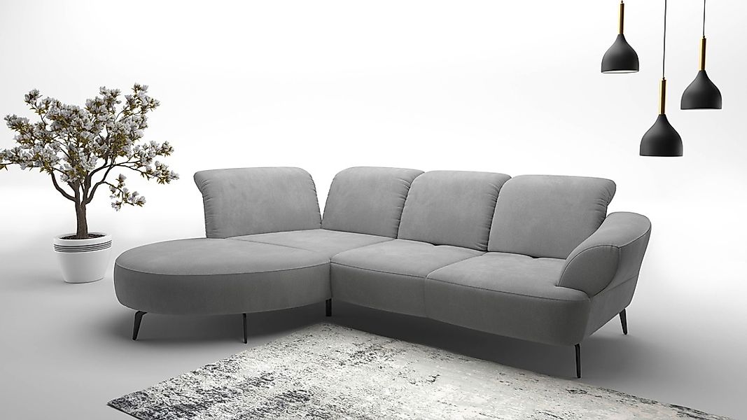 sit&more Ecksofa "Dance, L-Form, inkl. Sitztiefenverstellung" inkl. Click&S günstig online kaufen
