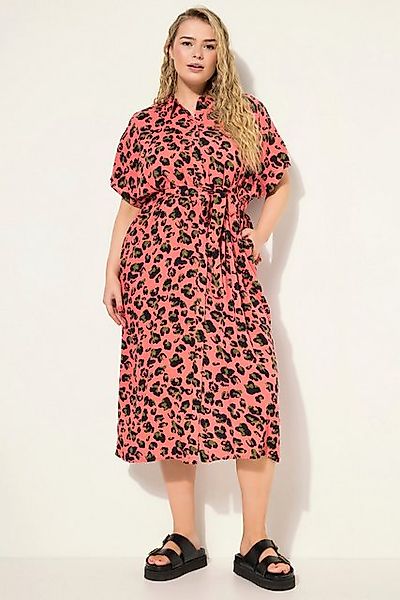 Studio Untold Hemdblusenkleid Hemdblusen-Midikleid oversized Color Leo günstig online kaufen