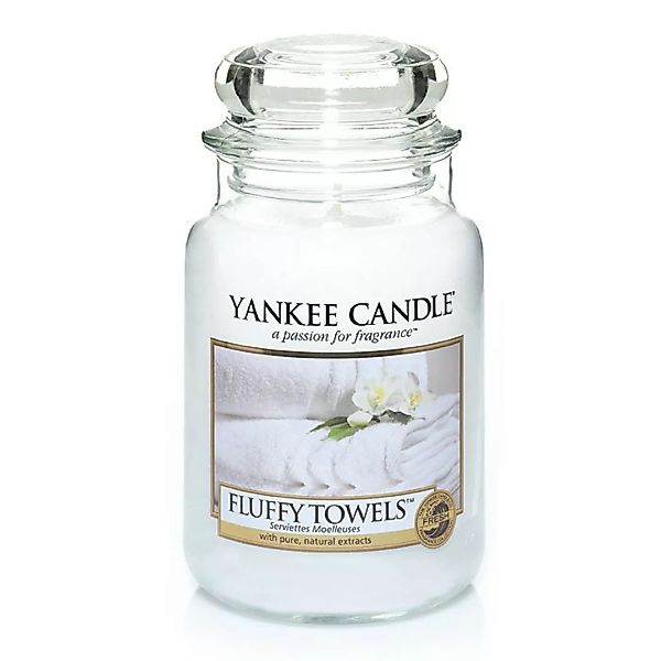 Yankee Candle Duftkerze Fluffy Towels 623 g günstig online kaufen