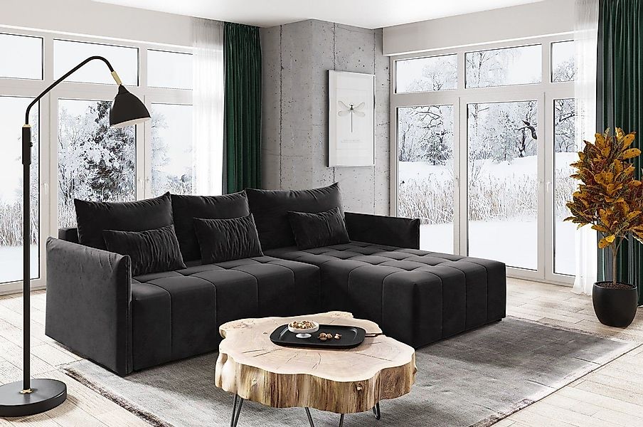 Sofnet Ecksofa Leno L, mit Schlaffunktion günstig online kaufen