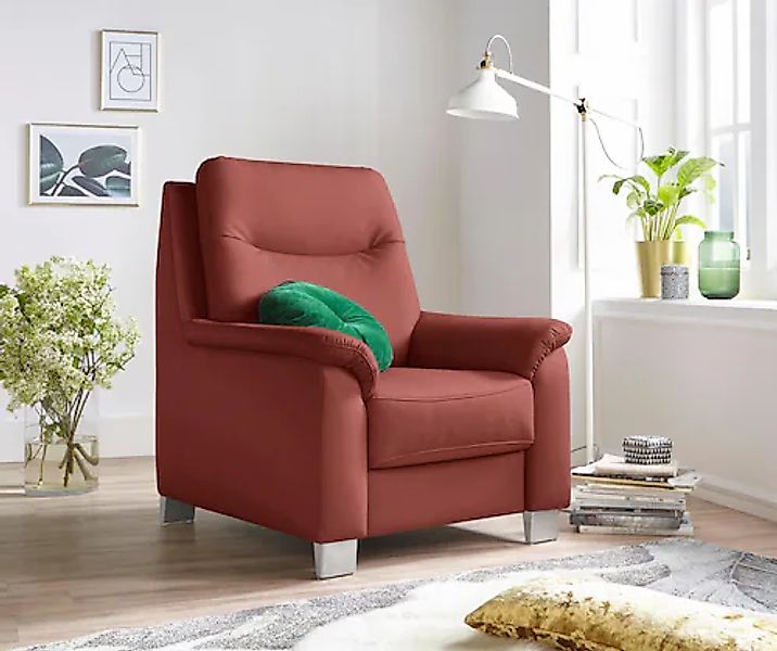 sit&more Sessel »Boccaccio«, inklusive Federkern und Kopfteilverstellung günstig online kaufen