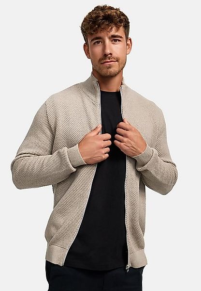 Kronstadt Sweatjacke KSErik Zip Feinstrickjacke mit Stehkragen günstig online kaufen