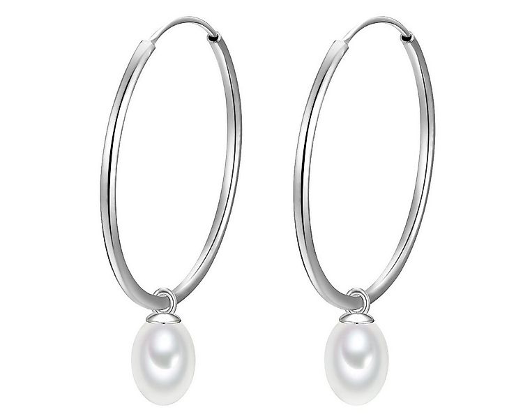 Glanzstücke München Paar Creolen silber, aus Sterling silber günstig online kaufen