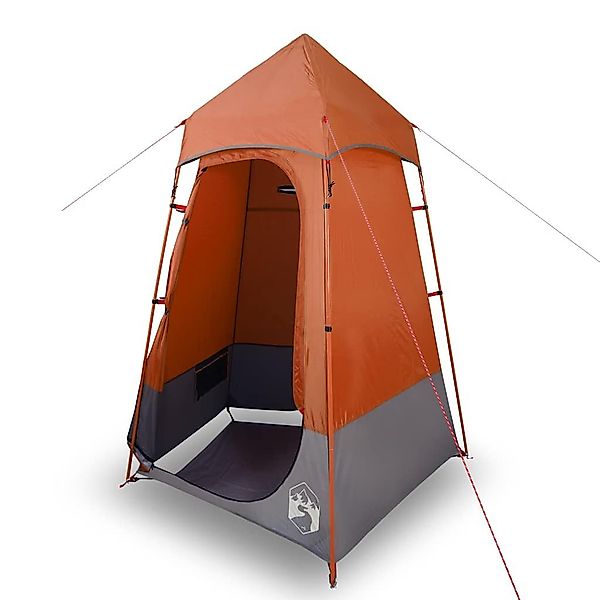vidaXL Kuppelzelt WC-Zelt Orange Wasserdicht, (1 günstig online kaufen