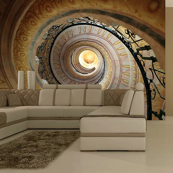 Fototapete - Decorative Spiral Stairs günstig online kaufen