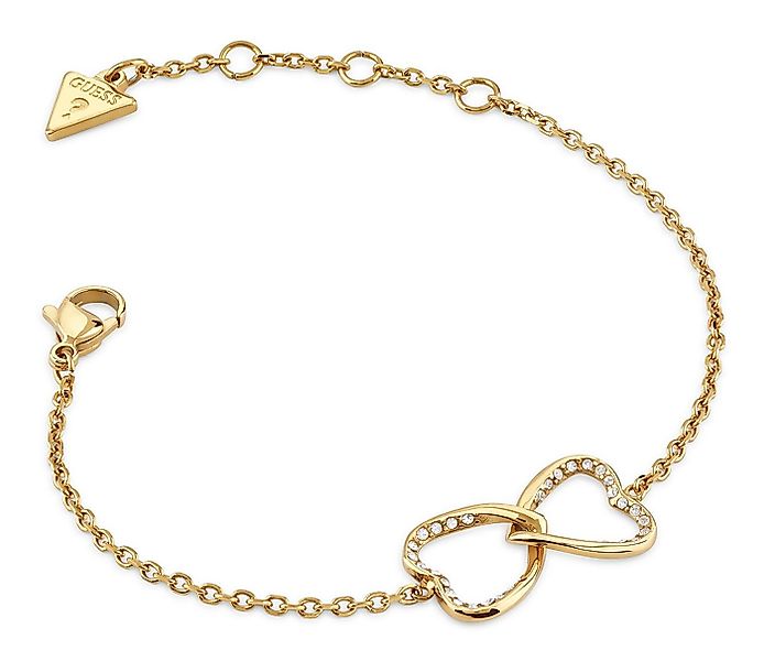 Guess Gliederarmband Two Hearts Bracelet günstig online kaufen