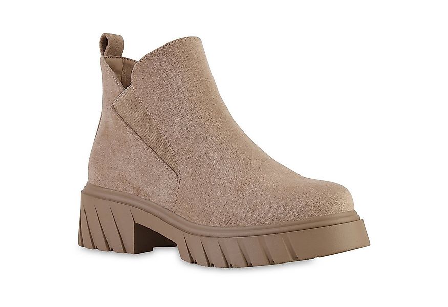 VAN HILL 841831 Stiefelette Damen Leicht Gefüttert Klassische Stiefeletten günstig online kaufen