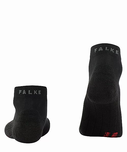 FALKE GO2 Short Herren Golf Socken, 42-43, Schwarz, Baumwolle, 16779-300003 günstig online kaufen