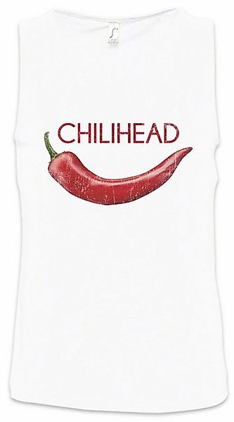 Urban Backwoods Tanktop Chilihead Ärmelloses T-Shirt Chili Schoten Peppers günstig online kaufen