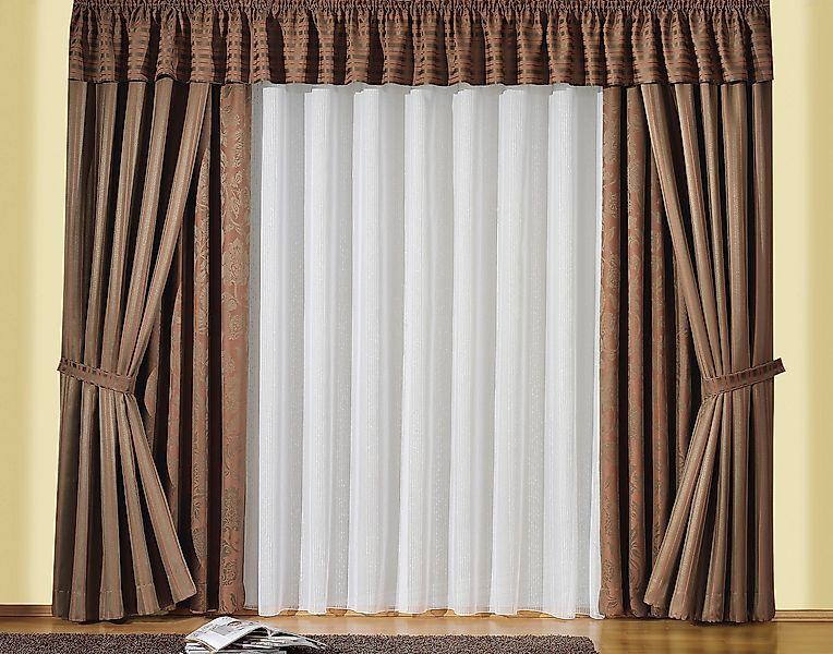 Wirth Gardine "Lena" Faltenband 1 Stk. tlg. Store günstig online kaufen