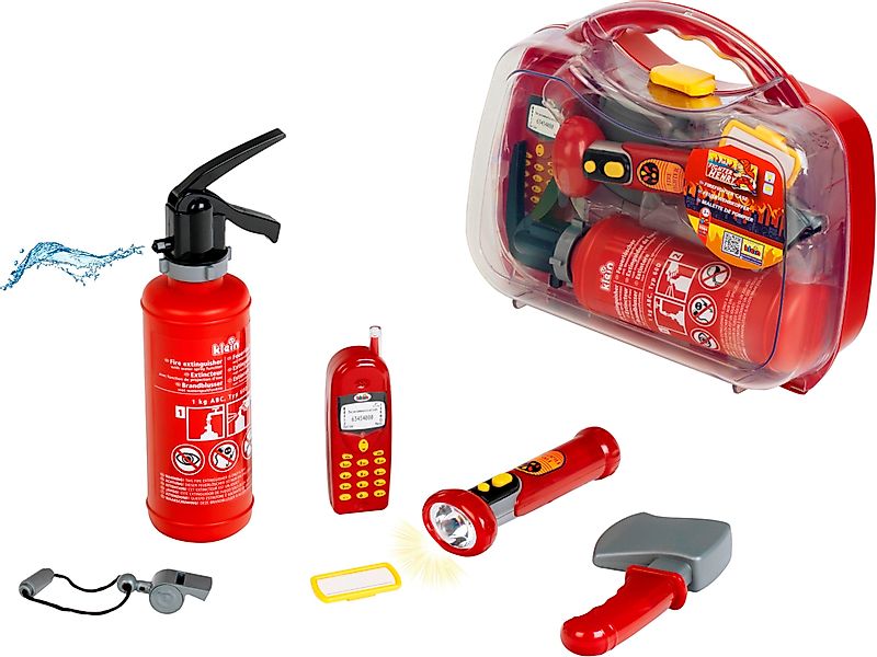 Klein Badespielzeug Fire Fighter Henry, Feuerwehr-Koffer günstig online kaufen