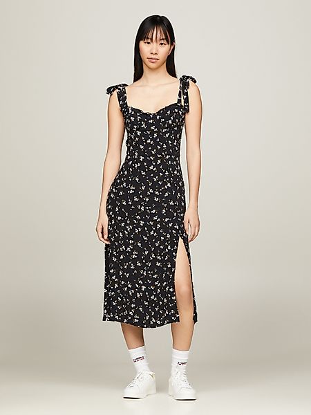 Tommy Jeans Blusenkleid TJW MIDI FLORAL günstig online kaufen