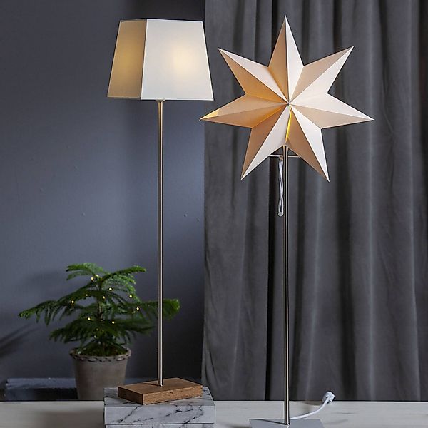 STAR TRADING LED Dekolicht Moa, Stehlampe mit Wechselschirm Moa 3D Papierst günstig online kaufen