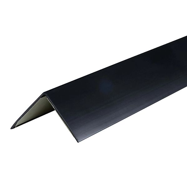 Dalsys Winkelprofil (Winkelprofil selbstklebend PVC 30x30mm, 100cm Schwarz günstig online kaufen