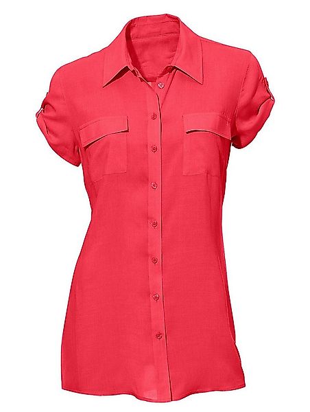 heine Klassische Bluse Kurzarm-Bluse . günstig online kaufen