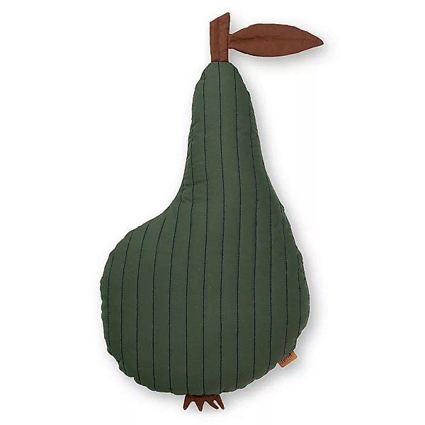 Kissen Pear textil grün / Gesteppt - 33 x 59 cm - Ferm Living - Grün günstig online kaufen