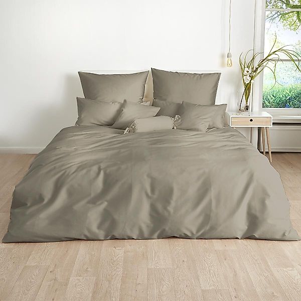 TRAUMSCHLAF Bettwäsche Uni, Mako Satin, 3 günstig online kaufen