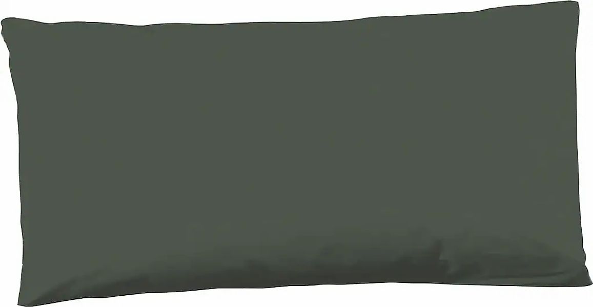 hip Kissenhülle "Uni D" Baumwolle, Mako-Satin, 40x80, 1 Stück, Unifarben Ta günstig online kaufen