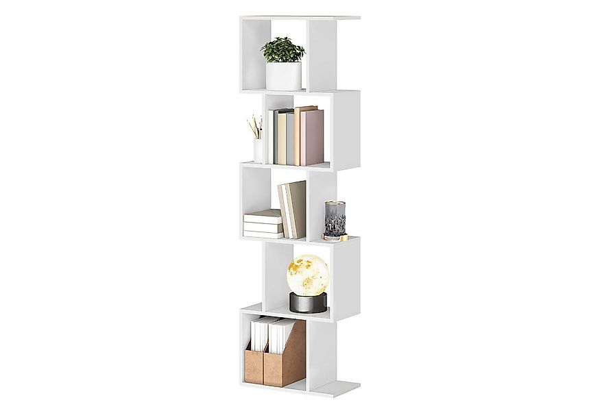 VASAGLE Bücherregal, 6 stöckiges Bücherregal, 24 x 40 x 191 cm, Standregal, günstig online kaufen