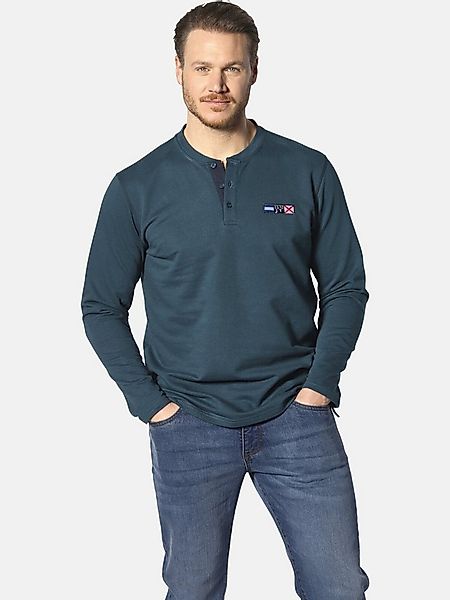 Jan Vanderstorm Sweatshirt JORNSEN mit JV-Stickerei günstig online kaufen