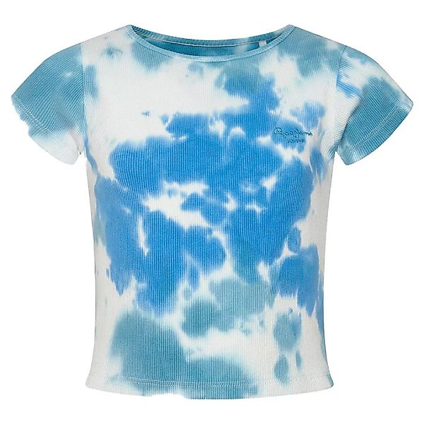 Pepe Jeans Anitas Kurzärmeliges T-shirt L Bright Blue günstig online kaufen