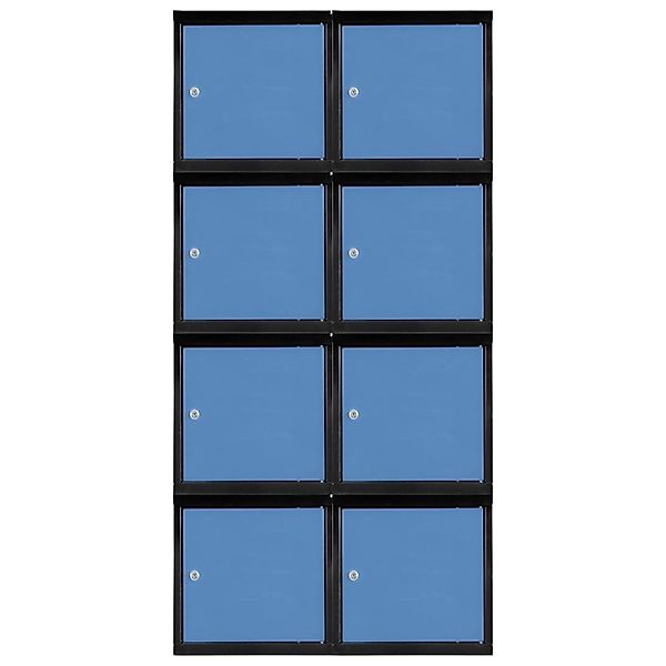 PROREGAL Mega Deal 8x Schließfachwürfel Blocky Mit Zylinderschloss & 2 Schl günstig online kaufen