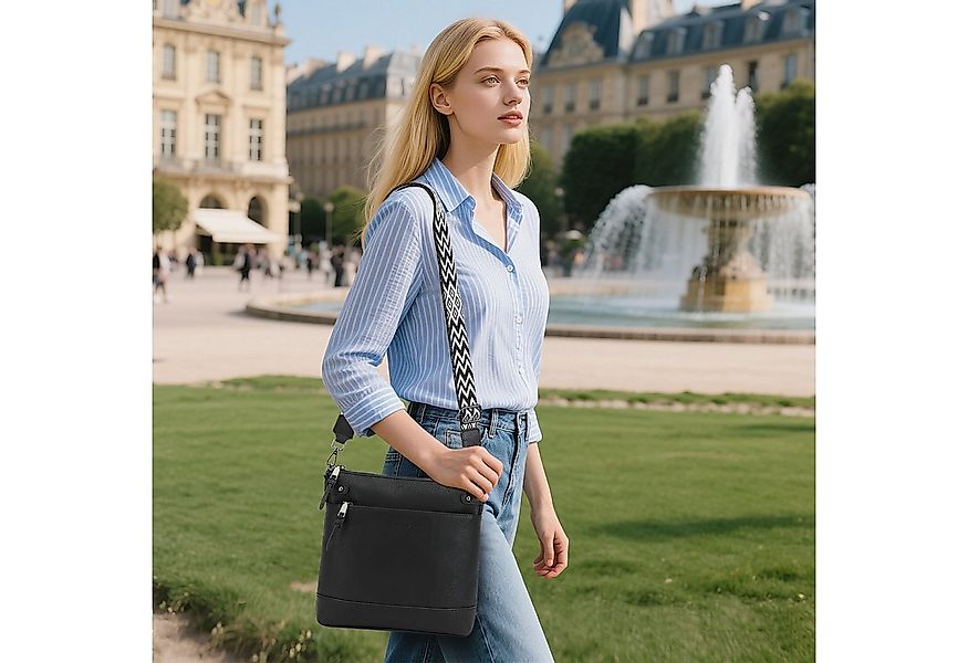 TAN.TOMI Umhängetasche Damen Mittel Crossbody Bag Leicht Schultertasche Tas günstig online kaufen