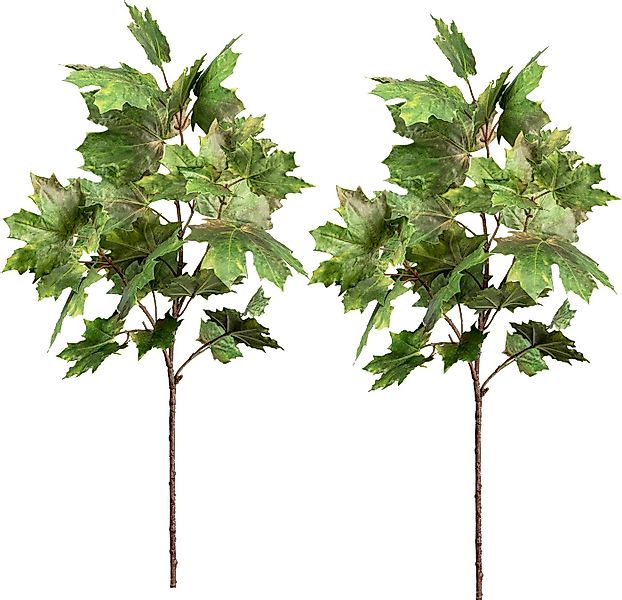 Kunstzweig Ahornzweig Ahorn, Creativ green, Höhe 110 cm, mit detailgetreuen günstig online kaufen