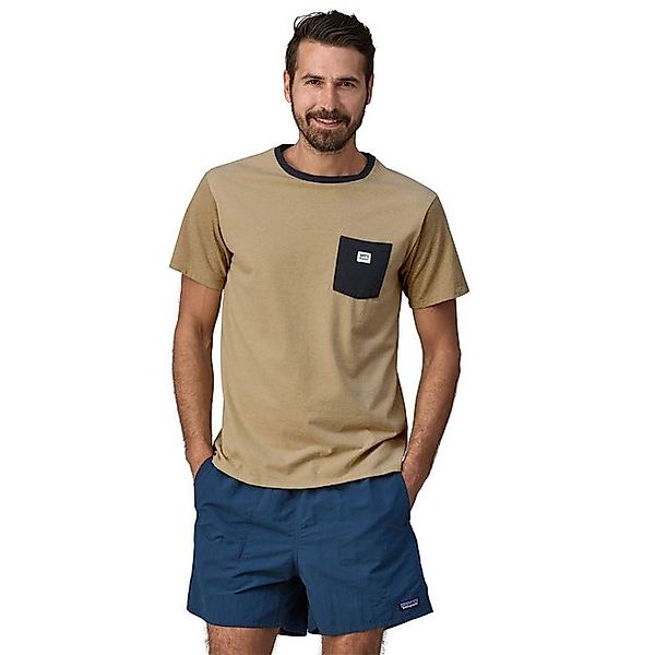 Patagonia T-Shirt Patagonia Unisex T-Shirt Shop Sticker Pocket Responsibili günstig online kaufen