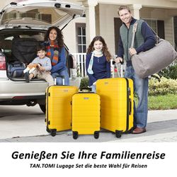 TAN.TOMI Handgepäckkoffer S/M/L/Set Koffer Hartschale Leicht günstig online kaufen