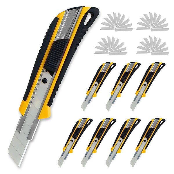 CCLIFE Cuttermesser 8 Stück Cuttermesser 18mm, günstig online kaufen