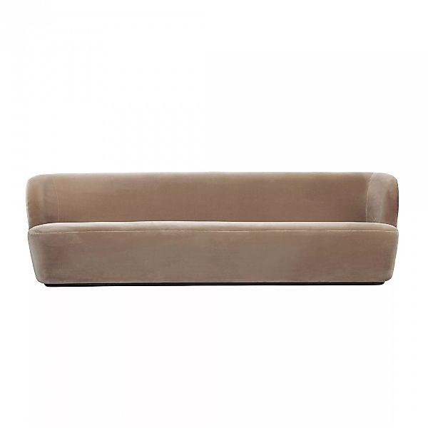 Gubi - Stay Sofa 3-Sitzer 260x78x70cm Samt - beige/GUBI Velluto di Cotone 2 günstig online kaufen