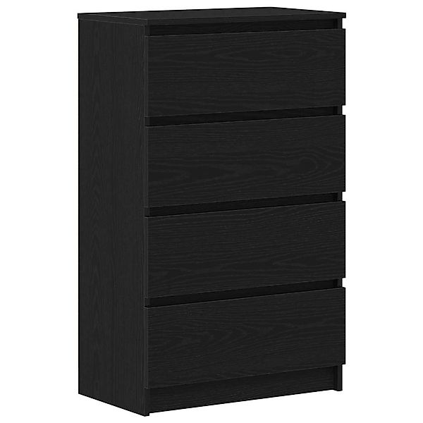 vidaXL Sideboard Schwarz Eichen-Optik 60x35x98,5 cm Holzwerkstoff 861992 günstig online kaufen
