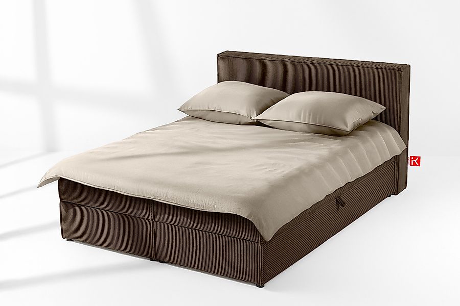 KONSIMO® Boxspringbett ROTI Polsterbett, inkl. Matratze günstig online kaufen