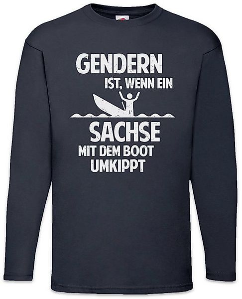 Urban Backwoods Langarmshirt Gendern Sachse Langarm T-Shirt DDR Mauer Ostal günstig online kaufen