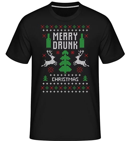 Merry Drunk Christmas · Shirtinator Männer T-Shirt günstig online kaufen