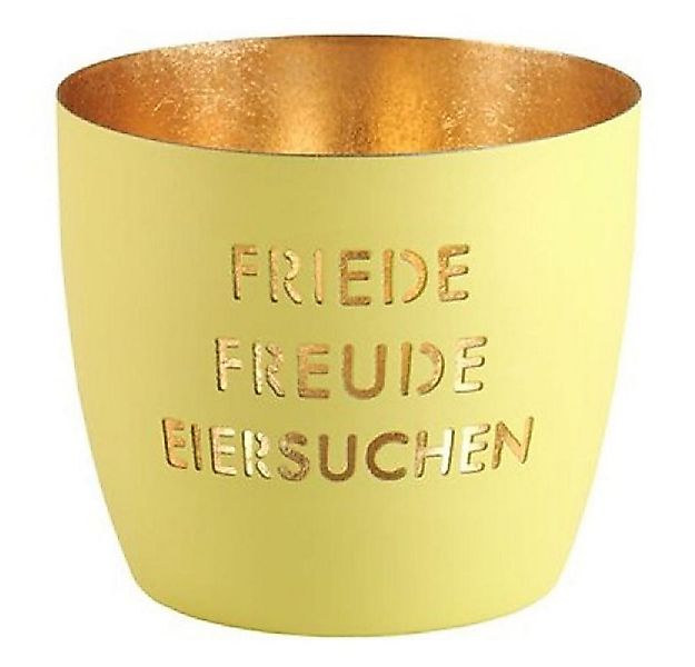 Giftcompany Osterfigur Windlicht Madras Friede, Freude Eiersuchen günstig online kaufen