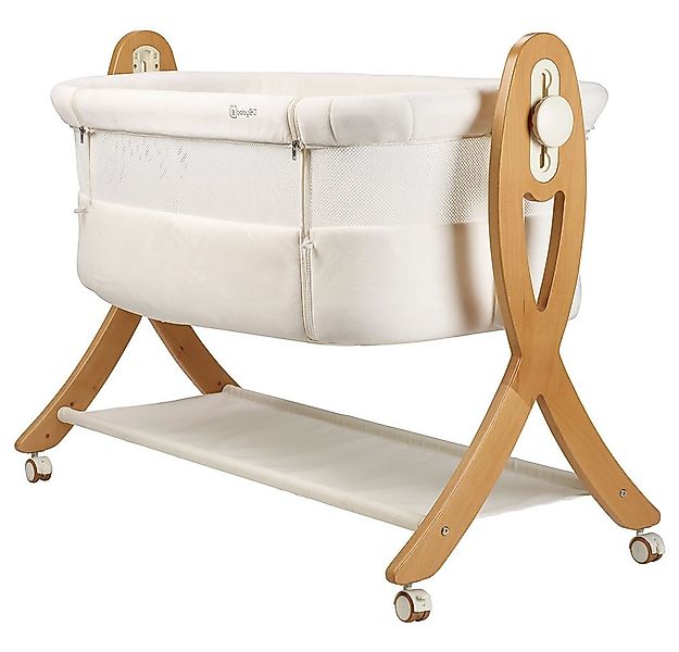 BabyGo Beistellbett BabyGo Beistellbett SidebySide Baby Wiege Creme, Beiste günstig online kaufen