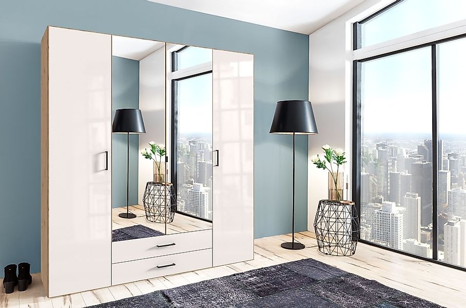 Wimex Drehtürenschrank "Mugano, 135 oder 180cm breit, 208 oder 236cm hoch, günstig online kaufen