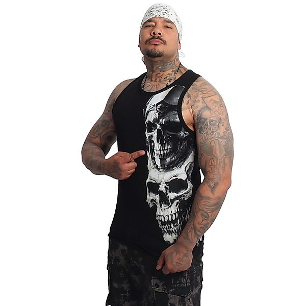 YAKUZA Muskelshirt Mouth mit Ringerrücken günstig online kaufen