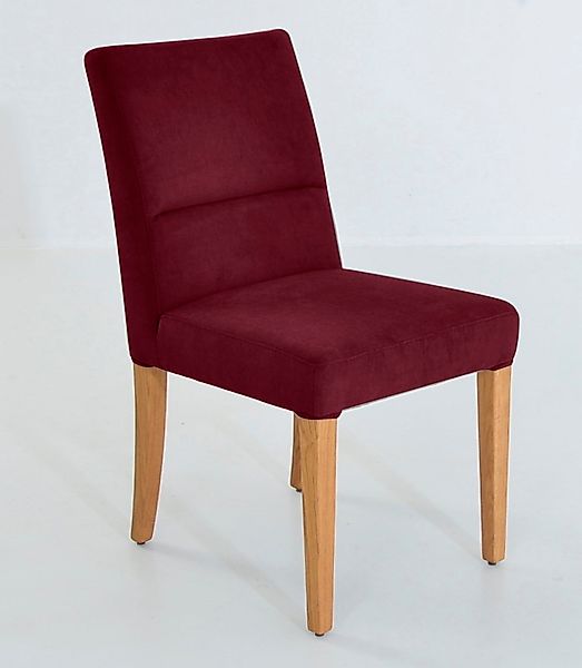 K+W Komfort & Wohnen 4-Fußstuhl "GOBY" () 4-Fuß-Holzstuhl in Wildeiche geöl günstig online kaufen