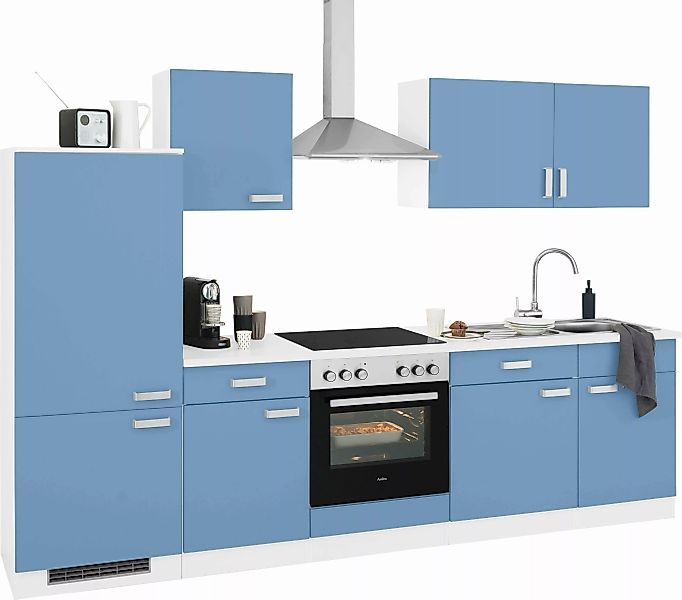 wiho Küchen Küchenzeile »Husum«, ohne E-Geräte, Breite 280 cm günstig online kaufen