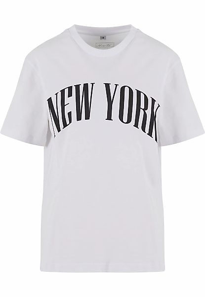 Miss Tee T-Shirt "Miss Tee New York City Wording Tee" 1 Stk. günstig online kaufen