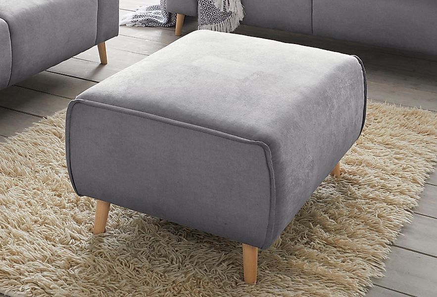 andas Hocker Janek, mit Keder in günstig online kaufen