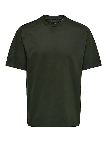 Only & Sons Herren Rundhals T-Shirt ONSFRED - Relaxed Fit günstig online kaufen